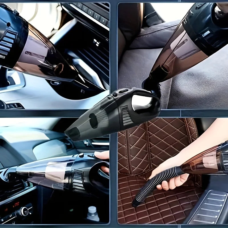 Portable 12V Car Vacuum: Powerful Handheld Cleaner